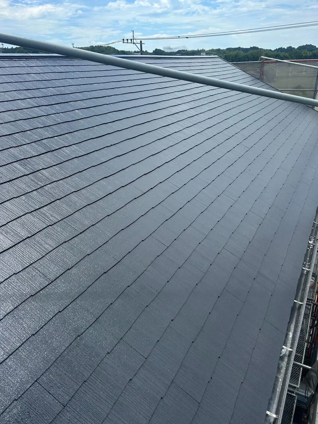 伊佐市の屋根塗装②